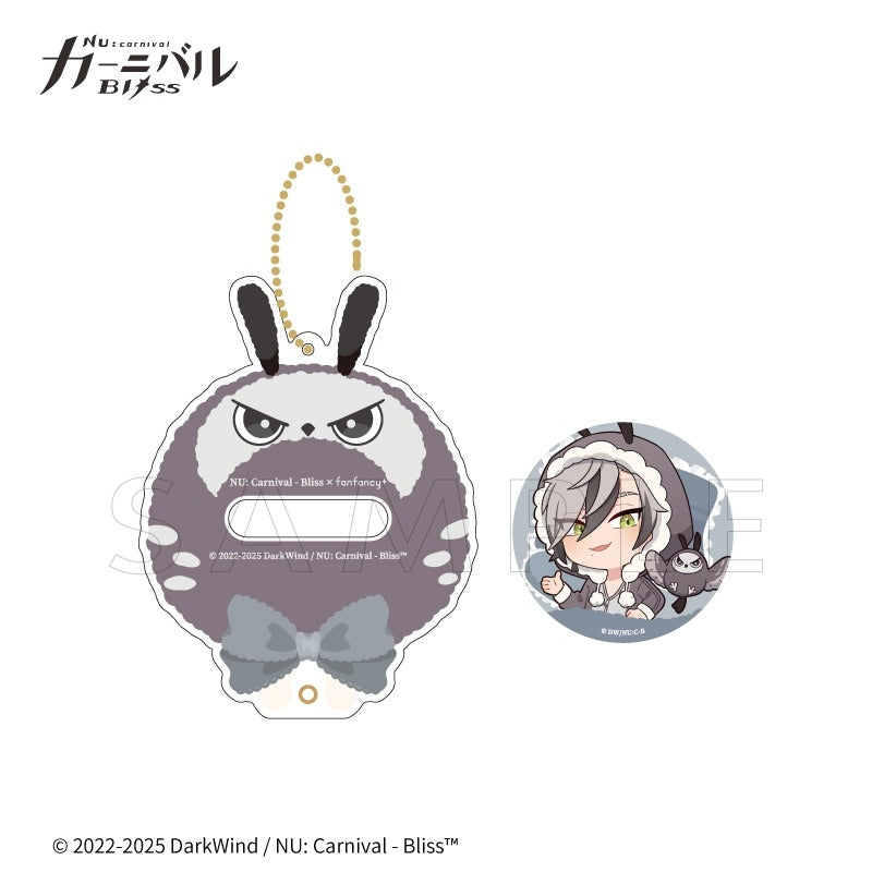 (Goods - Set) NU: Carnival - Bliss x fanfancy+ Button Badge & Frame Set Rei