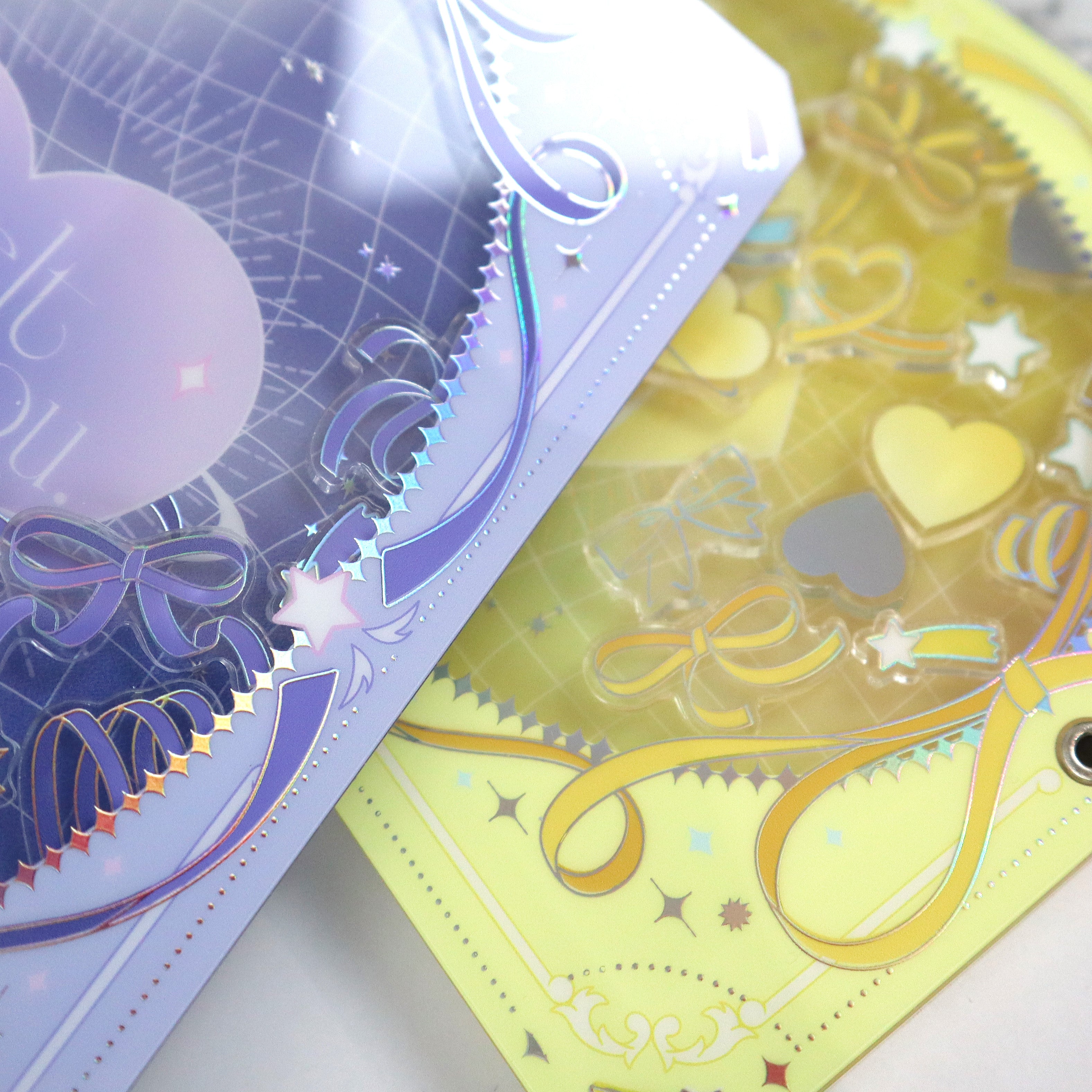 (Goods - Stationaries) fanfancy＋ Premium Acrylic Photo Frame Starry Ribbon (Green)