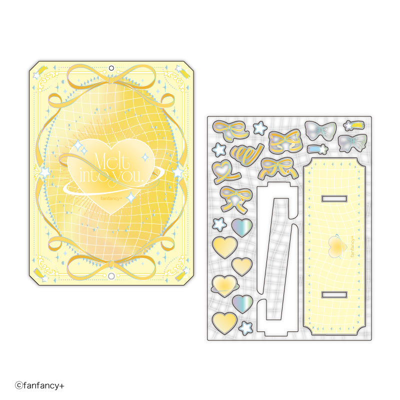 (Goods - Stationaries) fanfancy＋ Premium Acrylic Photo Frame Starry Ribbon (Yellow)