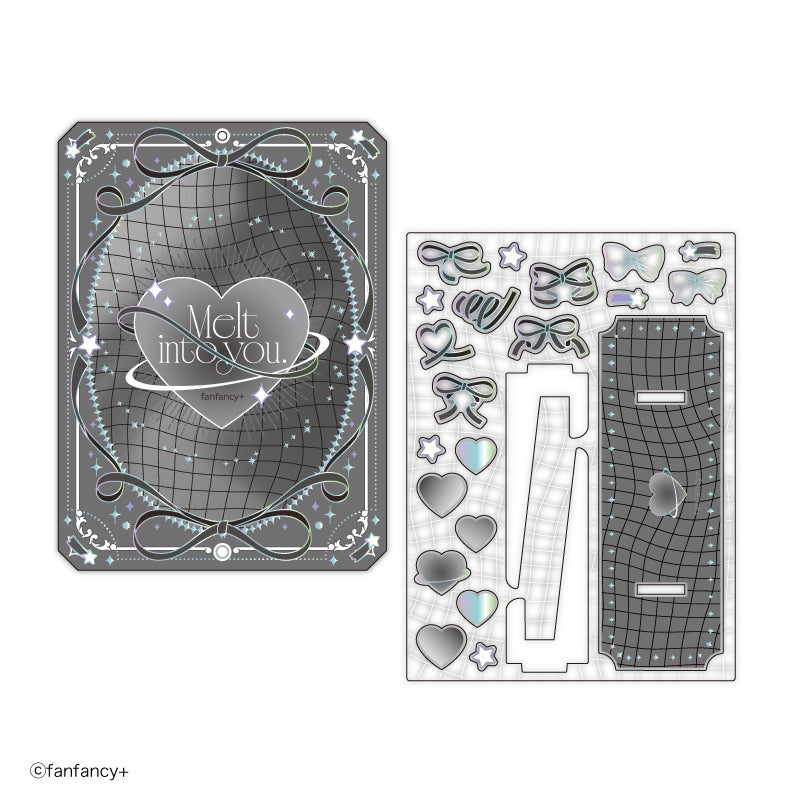 (Goods - Stationaries) fanfancy＋ Premium Acrylic Photo Frame Starry Ribbon (Black)