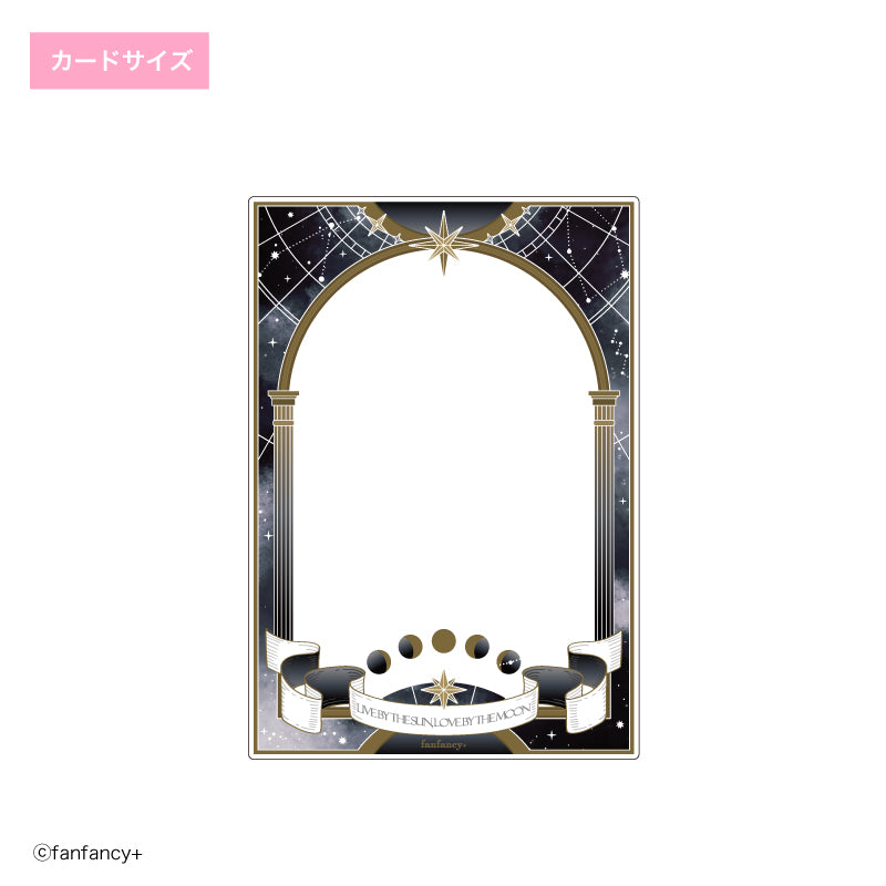 (Goods - Card Case) fanfancy＋ Hard Card Case Card Size Astronomica (Black)