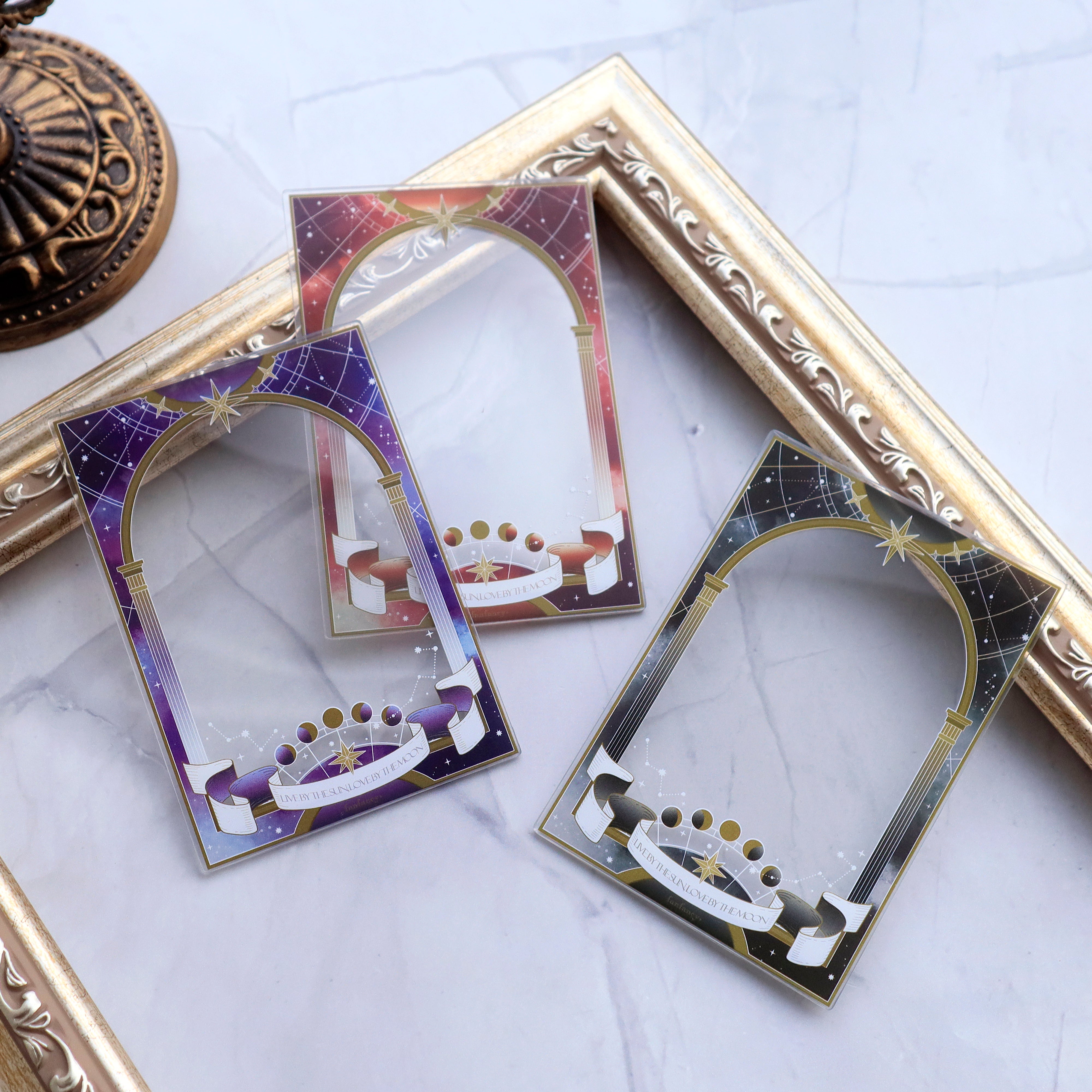 (Goods - Card Case) fanfancy＋ Hard Card Case Card Size Astronomica (Black)