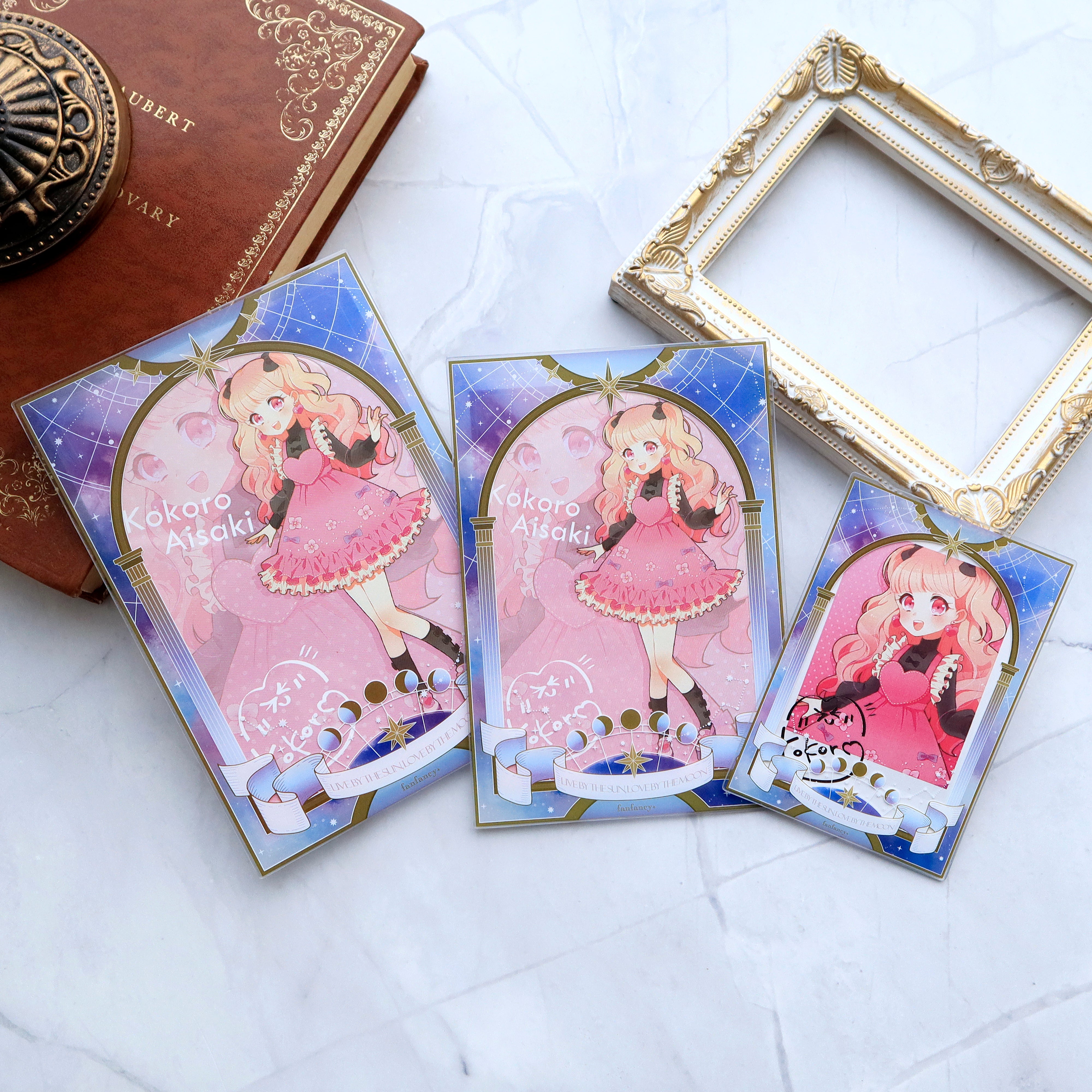 (Goods - Card Case) fanfancy＋ Hard Card Case Photo Size Astronomica (Blue)