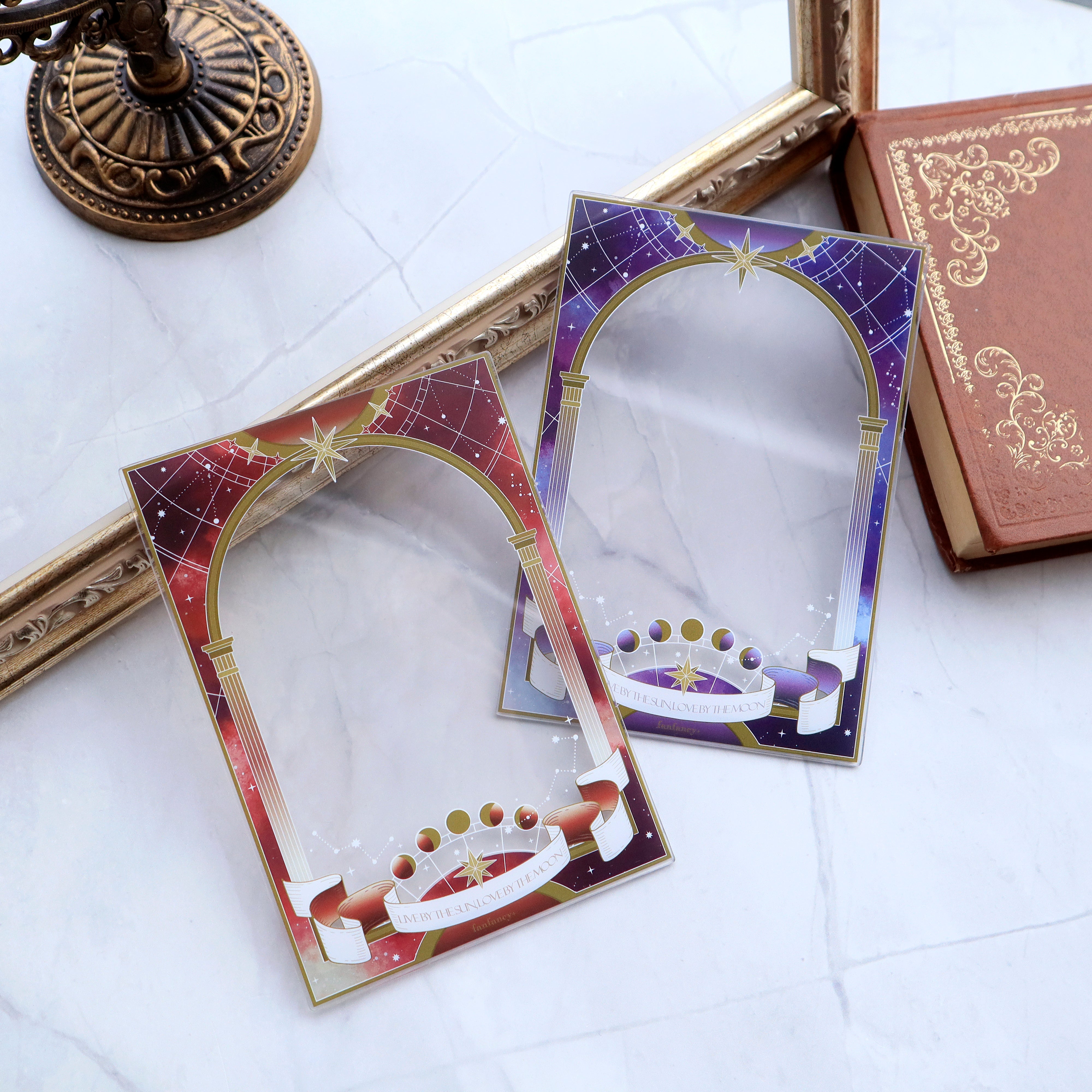(Goods - Card Case) fanfancy＋ Hard Card Case Photo Size Astronomica (Purple)
