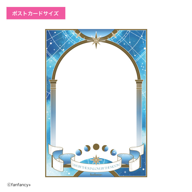 (Goods - Card Case) fanfancy＋ Hard Card Case Card Size Astronomica (Light Blue)