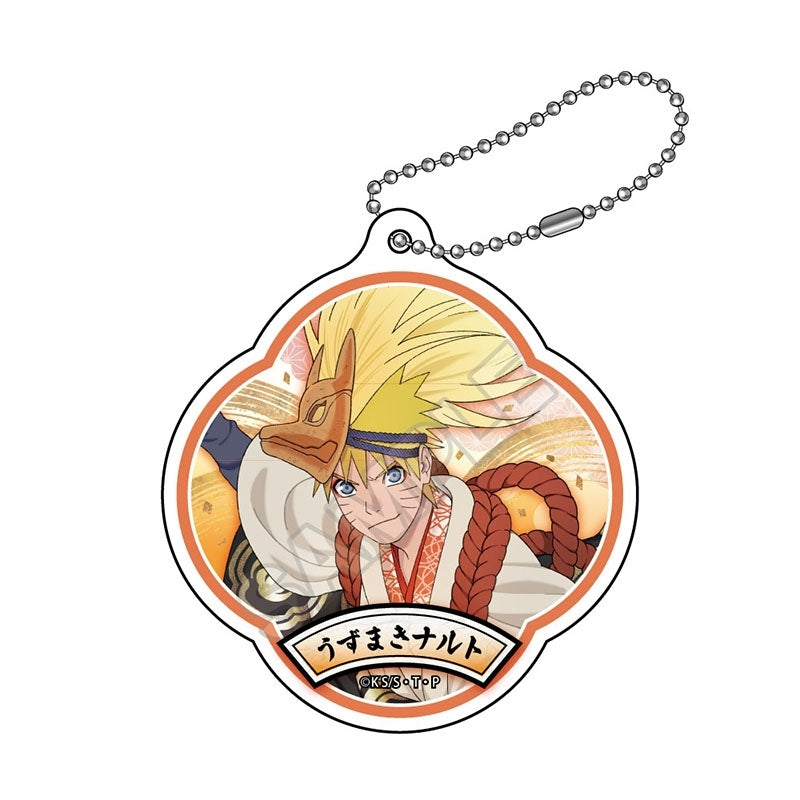 (Goods - Keychain) Naruto: Shippuden TV Anime Saimenka Acrylic Keychain Naruto Uzumaki