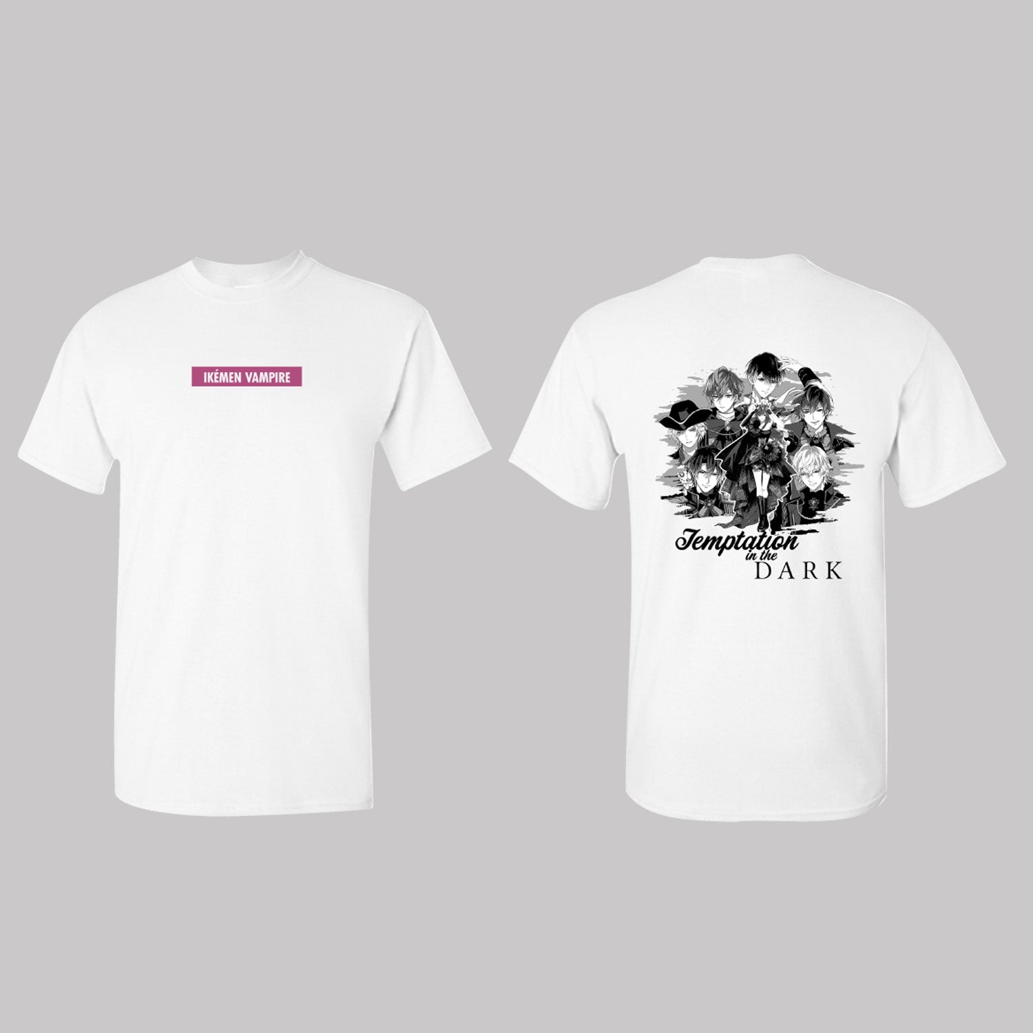 (Goods - T-Shirt) Ikemen Series Vampire T-Shirt Ver.A XL