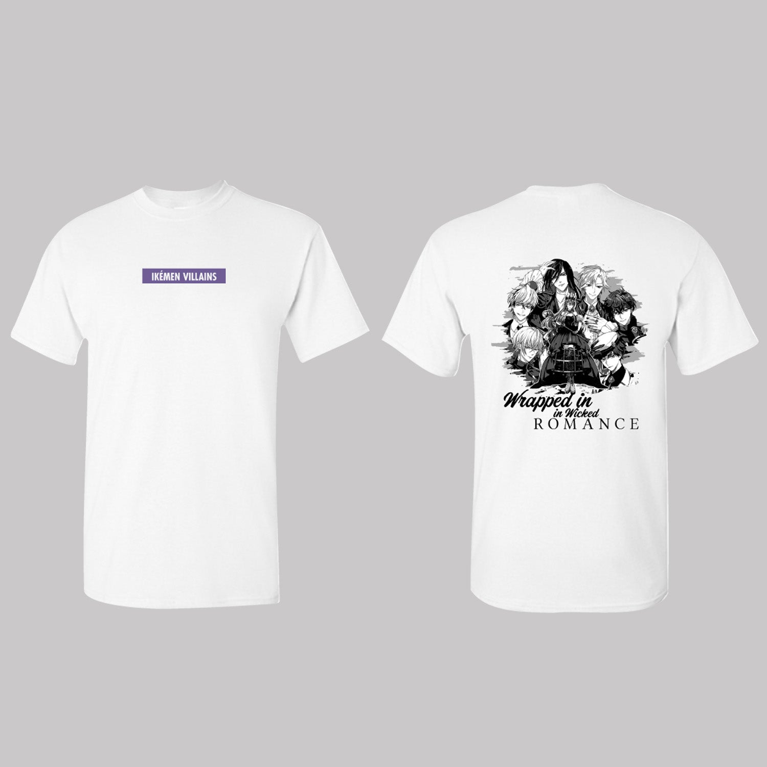 (Goods - T-Shirt) Ikemen Series Villains T-Shirt Ver.A XL