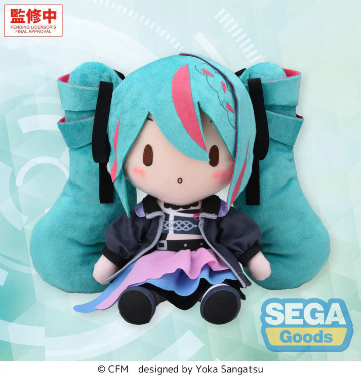 (Plush) Vocaloid fuwa petit Hatsune Miku: Punk!