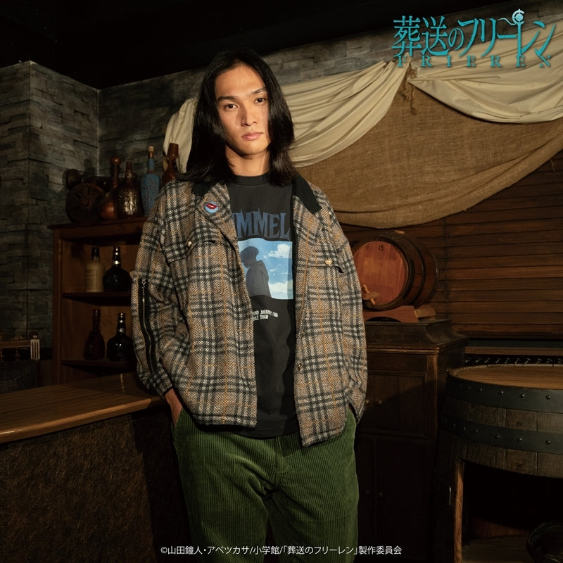 (Goods - Shirt) TV Anime Frieren: Beyond Journey's End TOKYO MADNESS CLUB METAL T-shirt Himmel L Size