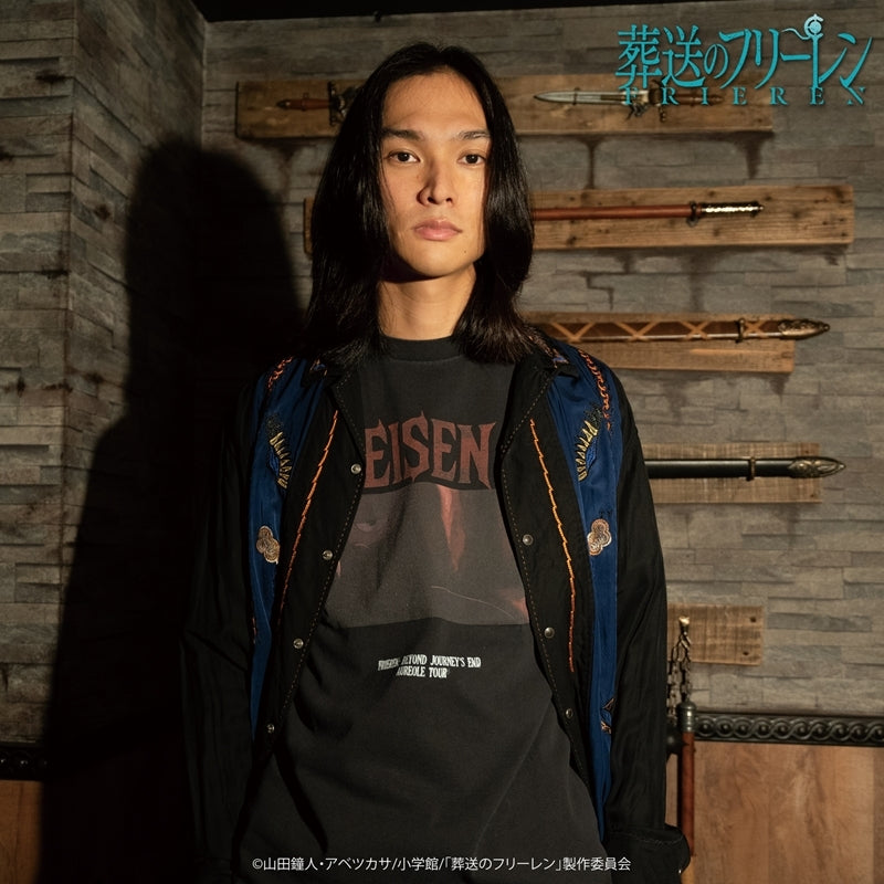 (Goods - Shirt) TV Anime Frieren: Beyond Journey's End TOKYO MADNESS CLUB METAL T-shirt Aizen M Size