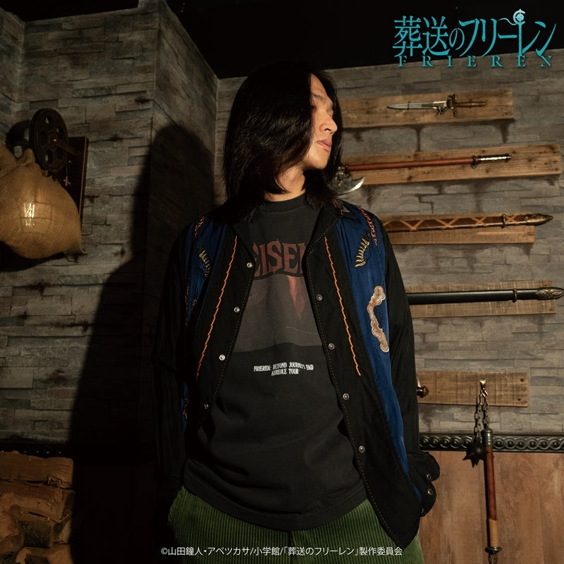 (Goods - Shirt) TV Anime Frieren: Beyond Journey's End TOKYO MADNESS CLUB METAL T-shirt Aizen L Size