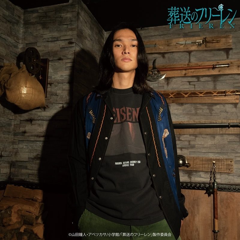 (Goods - Shirt) TV Anime Frieren: Beyond Journey's End TOKYO MADNESS CLUB METAL T-shirt Aizen XL Size