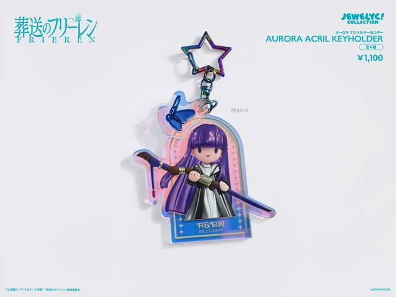 (Goods - Keychain) TV Anime - Frieren: Beyond Journey's End JEWELYC! Iridescent Acrylic Keychain FernA