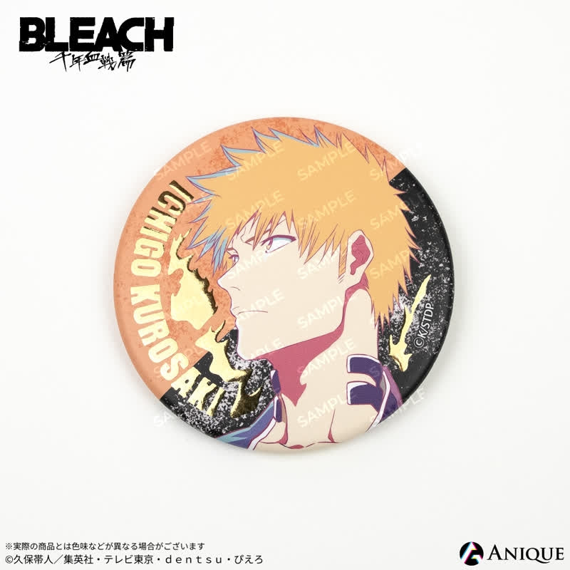 (Goods - Badge) BLEACH: Thousand-Year Blood War Trading Jewel Button Badge  (Blind Box -Single)