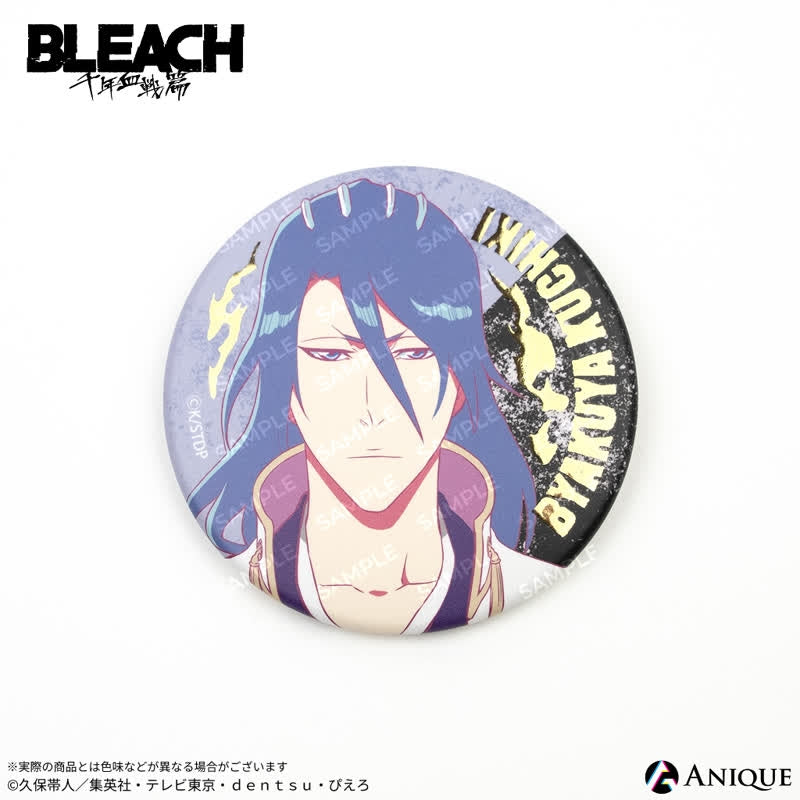(Goods - Badge) BLEACH: Thousand-Year Blood War Trading Jewel Button Badge  (Blind Box -Single)