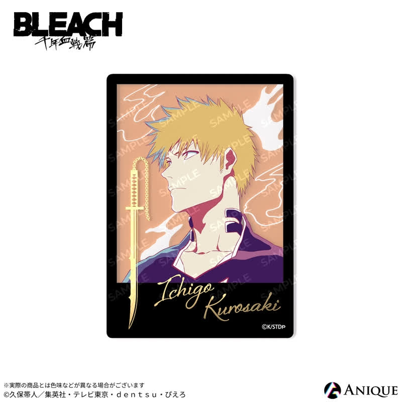 (Goods - Card) BLEACH: Thousand-Year Blood War Trading Foil-stamped Clear Photo Card (Blind Box -Single)
