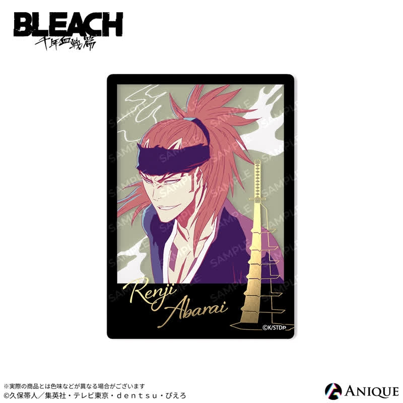 (Goods - Card) BLEACH: Thousand-Year Blood War Trading Foil-stamped Clear Photo Card (Blind Box -Single)