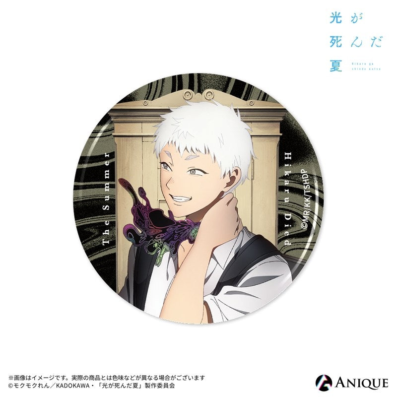 (1BOX=8)(Goods - Badge) The Summer Hikaru Died (Test of Courage) Trading Luminescent Button Badge (8 Types)(Blind Box -Single)