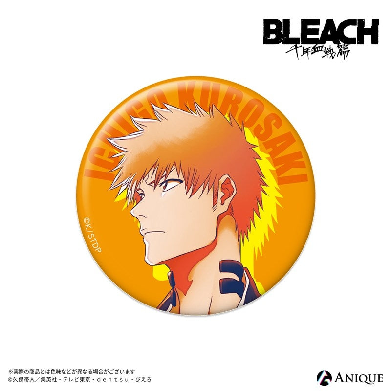 (1BOX=6)(Goods - Badge) Bleach: Thousand-Year Blood War Arc (BLEACH GRAFFITI) Trading Button Badge [Color Change](6 Types Total)(Blind Box -Single)