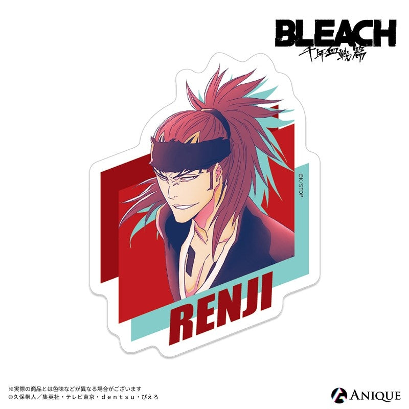 (Goods - Sticker) Bleach: Thousand-Year Blood War Arc (BLEACH GRAFFITI) Sticker Renji Abarai