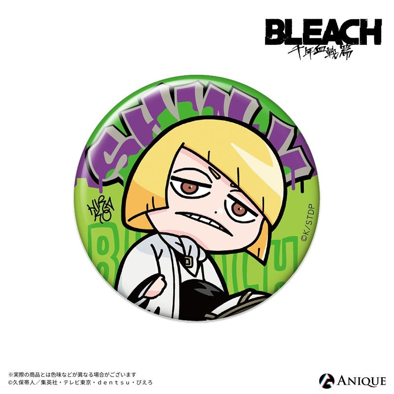 (1BOX=6)(Goods - Badge) Bleach: Thousand-Year Blood War Arc (BLEACH GRAFFITI) Trading Button Badge [Chibi](6 Types Total)(Blind Box -Single)