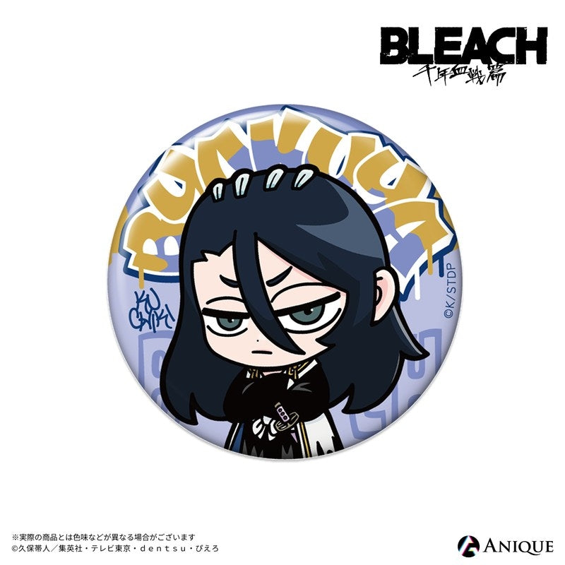 (1BOX=6)(Goods - Badge) Bleach: Thousand-Year Blood War Arc (BLEACH GRAFFITI) Trading Button Badge [Chibi](6 Types Total)(Blind Box -Single)