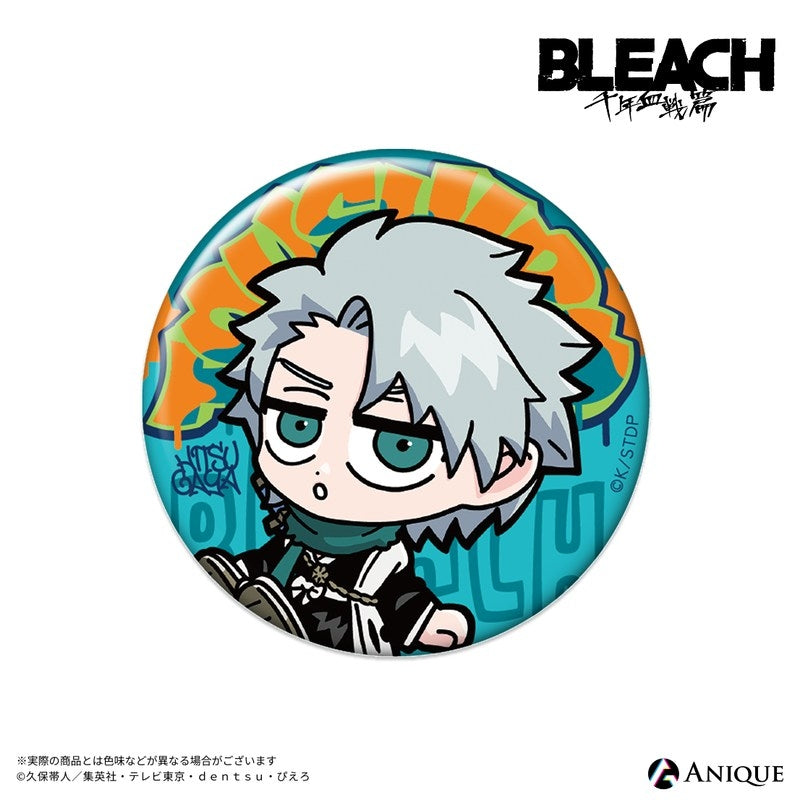 (1BOX=6)(Goods - Badge) Bleach: Thousand-Year Blood War Arc (BLEACH GRAFFITI) Trading Button Badge [Chibi](6 Types Total)(Blind Box -Single)