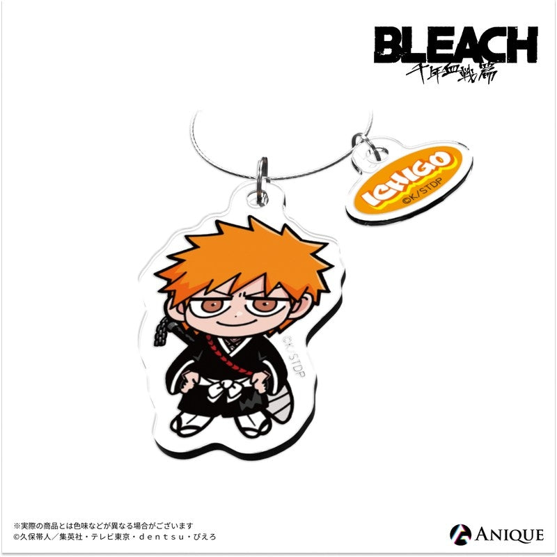 (1BOX=6)(Goods - Keychain) Bleach: Thousand-Year Blood War Arc (BLEACH GRAFFITI) Trading Acrylic Keychain (6 Types Total)(Blind Box -Single)