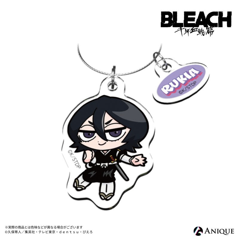 (1BOX=6)(Goods - Keychain) Bleach: Thousand-Year Blood War Arc (BLEACH GRAFFITI) Trading Acrylic Keychain (6 Types Total)(Blind Box -Single)