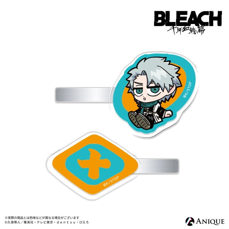 (Goods - Clip) Bleach: Thousand-Year Blood War Arc (BLEACH GRAFFITI) Acrylic Multipurpose Clip Toshiro Hitsugaya