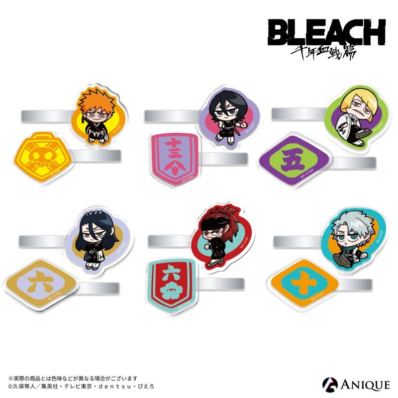 (Goods - Clip) Bleach: Thousand-Year Blood War Arc (BLEACH GRAFFITI) Acrylic Multipurpose Clip Toshiro Hitsugaya