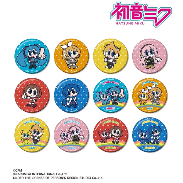ピンズ・ピンバッジ・缶バッジ Miku Hatsune Miku x Angel Blue Trading Button Badge | animate USA