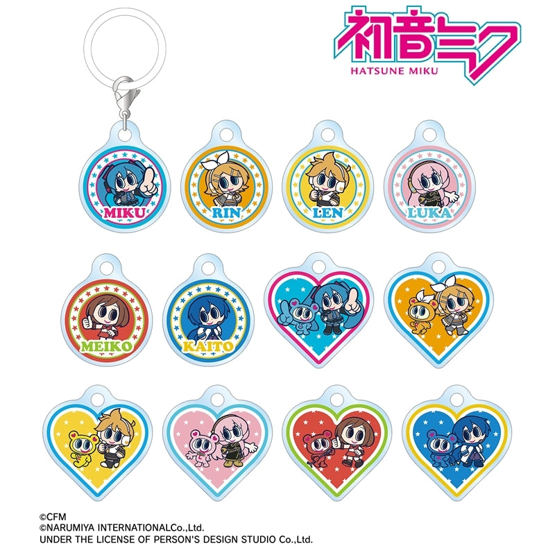 (Goods - Keychain) Hatsune Miku x Angel Blue Trading Acrylic Keychain (Blind Box -Single)