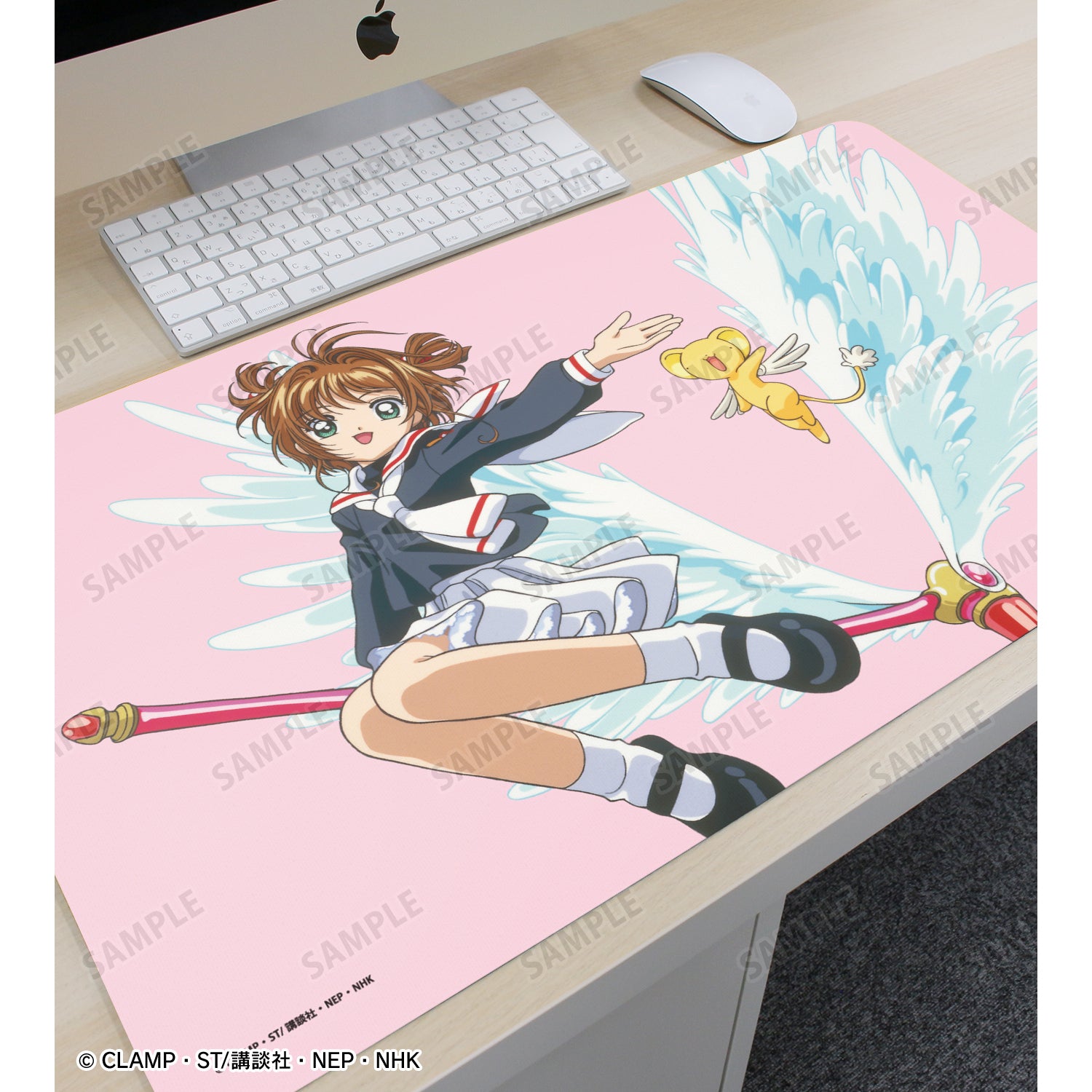 [Cardcaptor Sakura] Sakura and Kero Multi Desk Mat