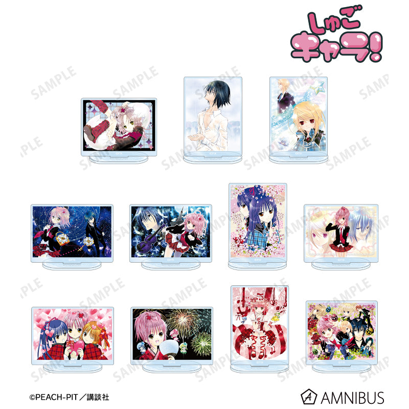 (Goods - Acrylic Stand) Shugo Chara! Trading Color Illustration Acrylic Stand Vol. 2 (Blind Box -Single)