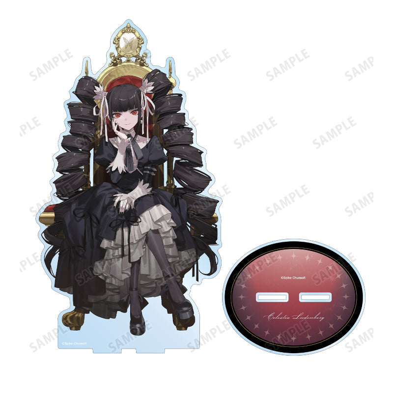 (Goods - Acrylic Stand) Danganronpa Series Extra Large Acrylic Stand Throne ver. Illustrated by およ