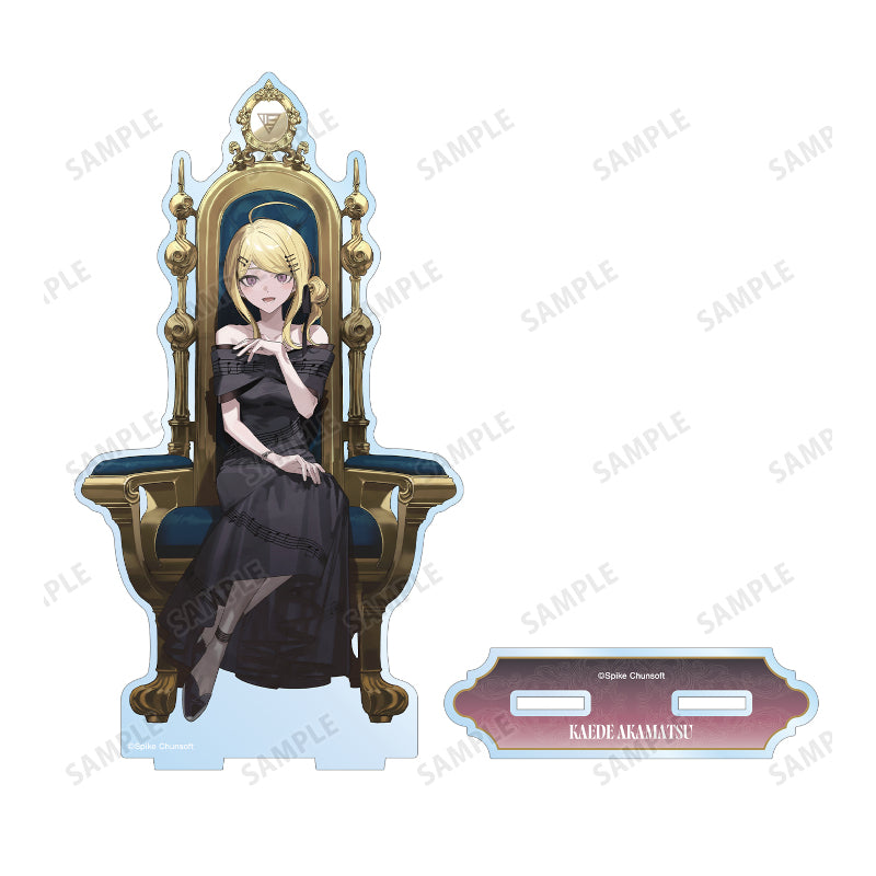 (Goods - Acrylic Stand) Danganronpa Series Big Acrylic Stand Throne ver. Illustrated by およ