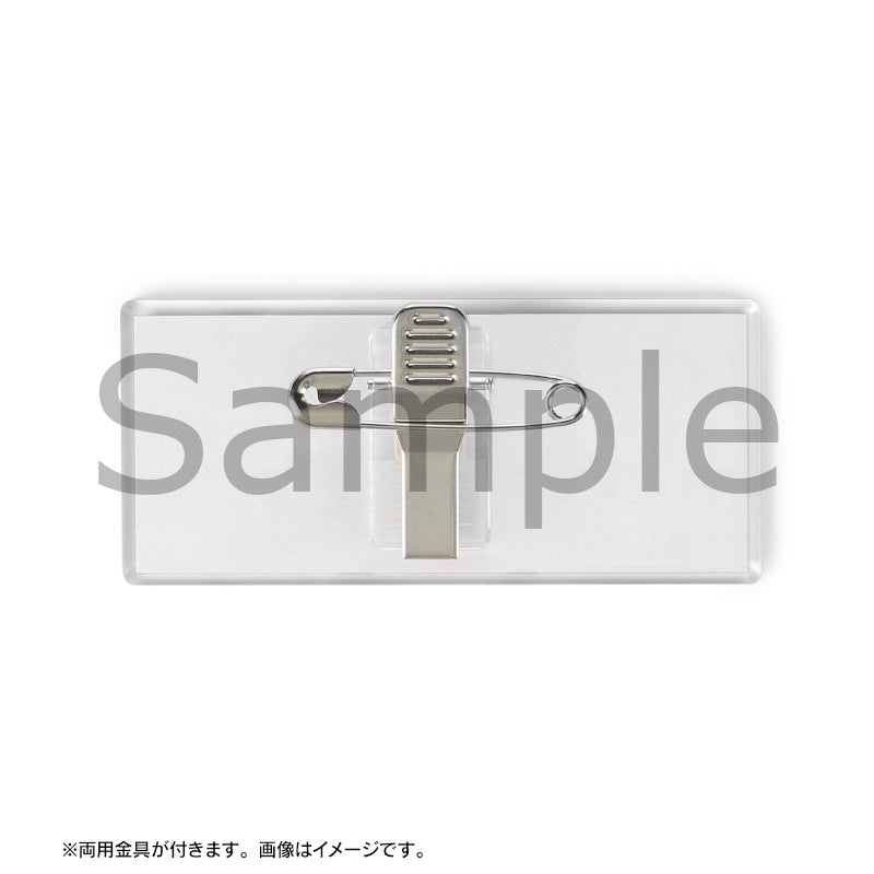 (Goods - Keychain) Danganronpa Series Trading Acrylic Name Plate Throne ver. Illustrated by およ (Blind Box -BOX)