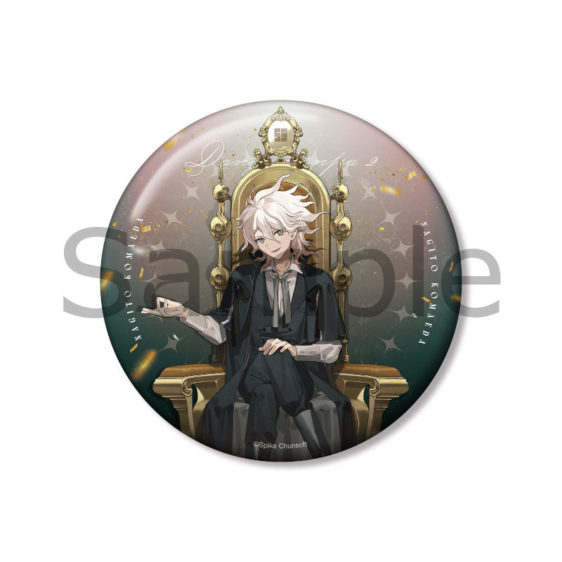 (Goods - Badge) Danganronpa Series 100mm Can Badge Throne ver. Illustrated by およ