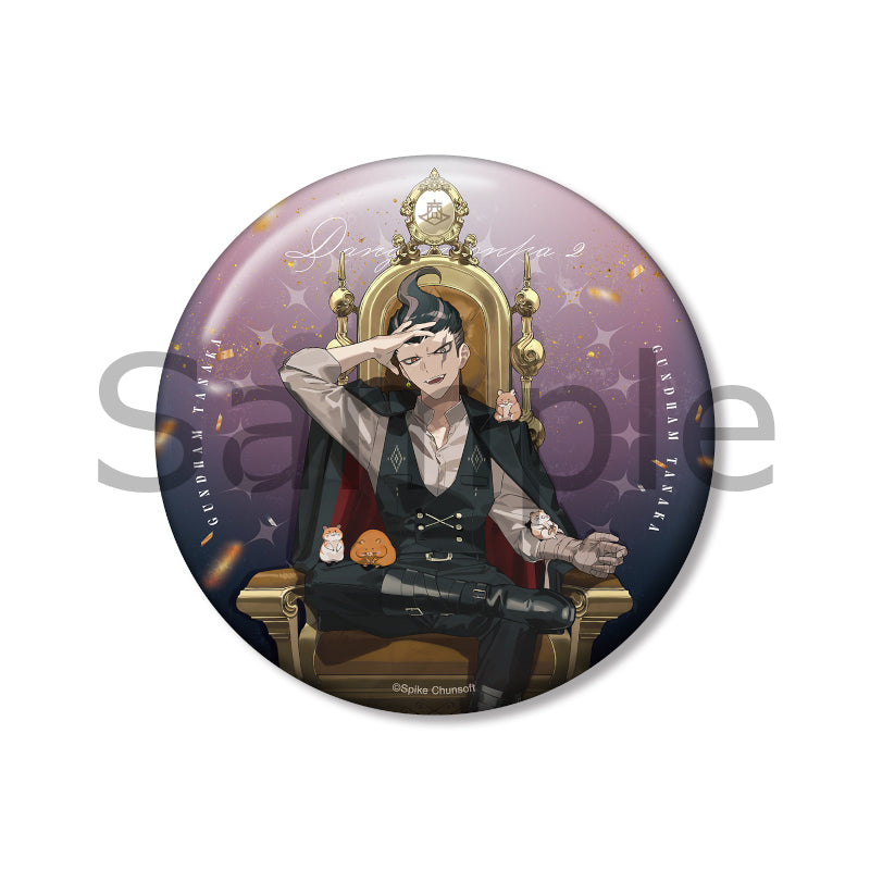 (Goods - Badge) Danganronpa Series 100mm Can Badge Throne ver. Illustrated by およ