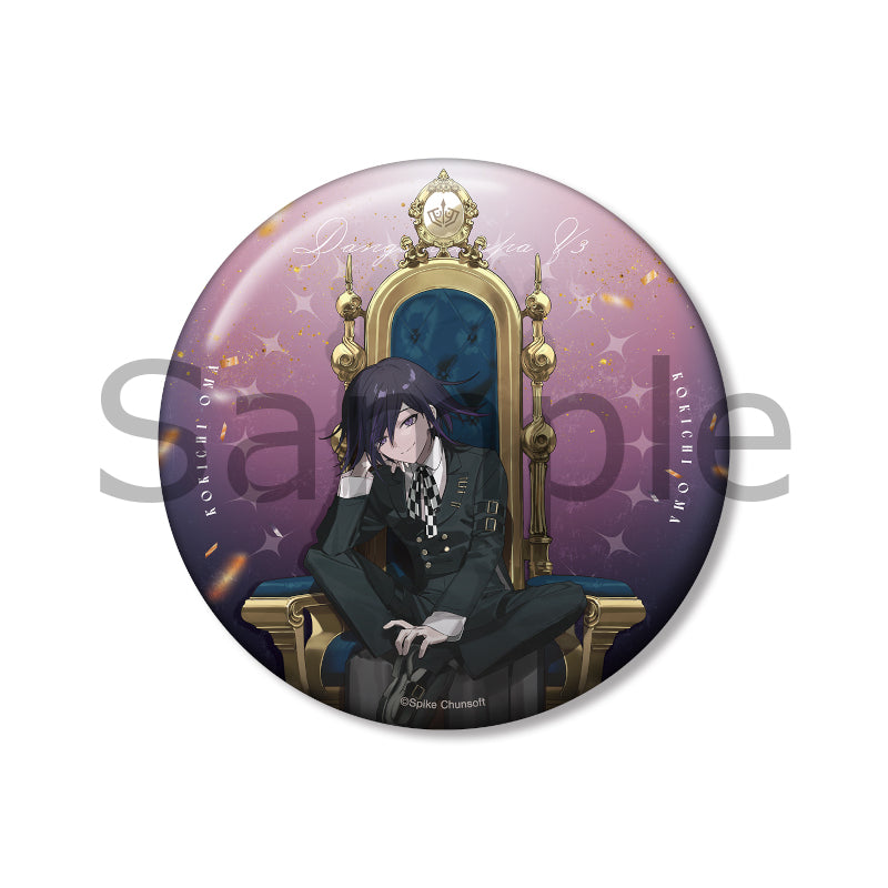 (Goods - Badge) Danganronpa Series 100mm Can Badge Throne ver. Illustrated by およ