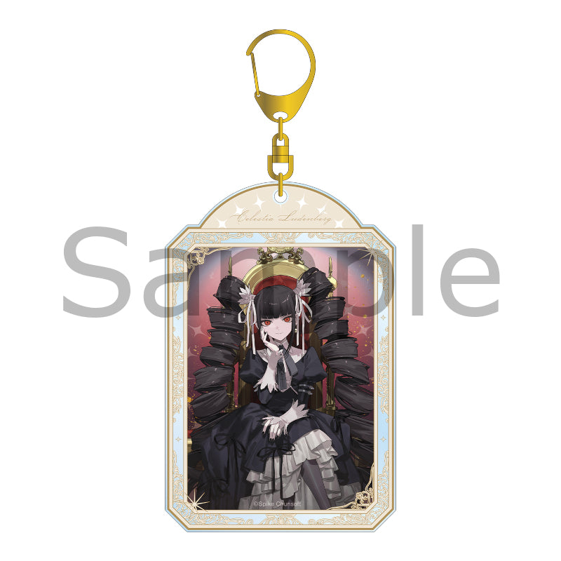 (Goods - Keychain) Danganronpa Series Big Acrylic Keychain Throne ver. Illustrated by およ