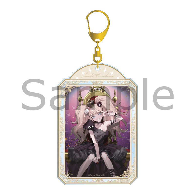 (Goods - Keychain) Danganronpa Series Big Acrylic Keychain Throne ver. Illustrated by およ