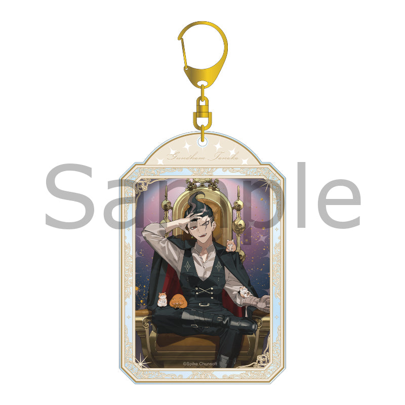 (Goods - Keychain) Danganronpa Series Big Acrylic Keychain Throne ver. Illustrated by およ