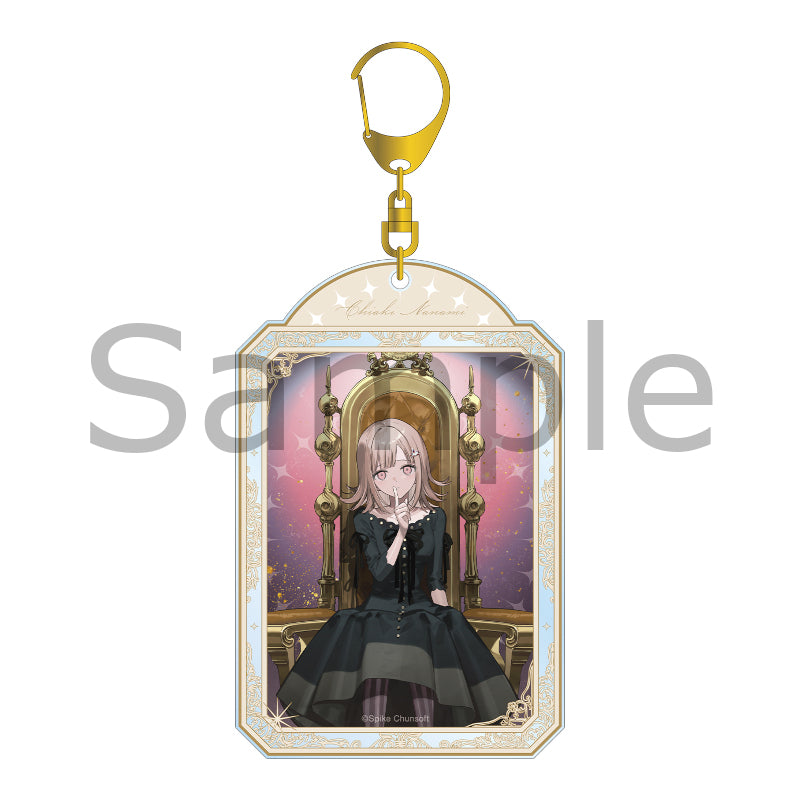 (Goods - Keychain) Danganronpa Series Big Acrylic Keychain Throne ver. Illustrated by およ