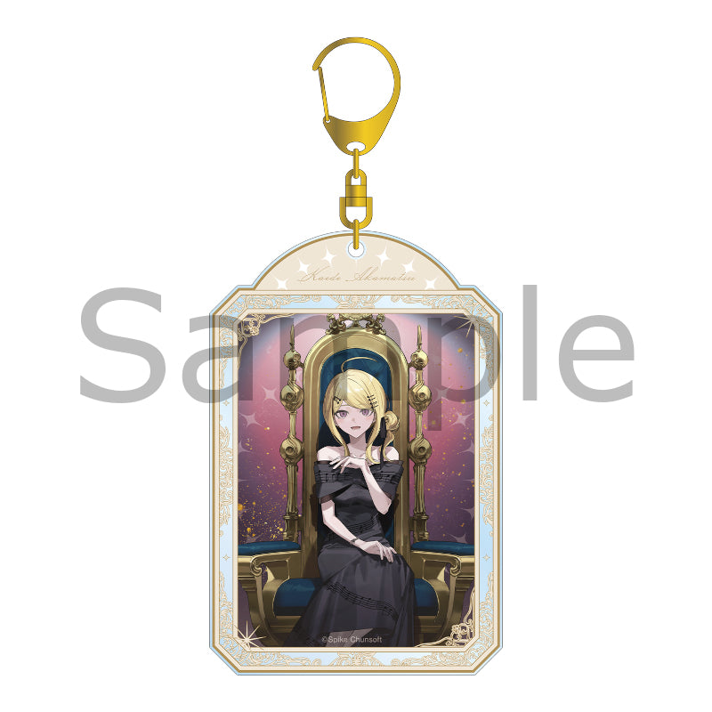 (Goods - Keychain) Danganronpa Series Big Acrylic Keychain Throne ver. Illustrated by およ