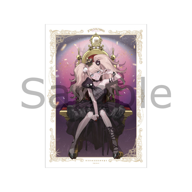 (Goods - Poster) Danganronpa Series A3 Matte Poster Throne ver. Illustrated by およ