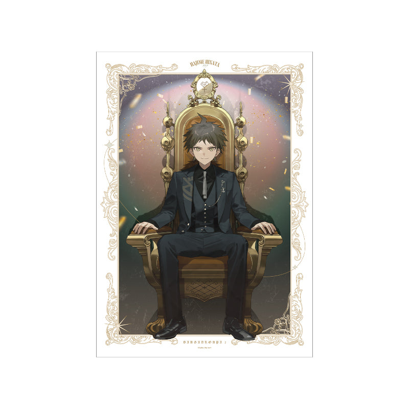 (Goods - Poster) Danganronpa Series A3 Matte Poster Throne ver. Illustrated by およ