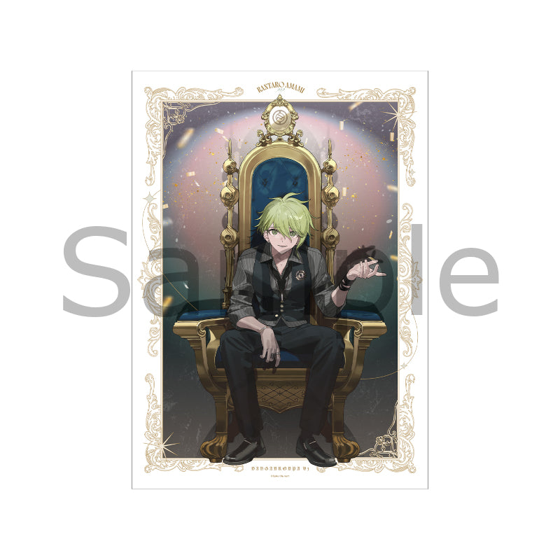 (Goods - Poster) Danganronpa Series A3 Matte Poster Throne ver. Illustrated by およ